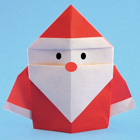 Origami Babbo Natale