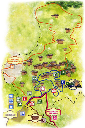 Sentiero dei Ciciu - cartina